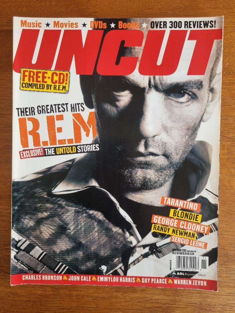 Uncut muziek magazine november 2003 R.E.M., Ophalen of Verzenden, Gelezen, Muziek, Film of Tv