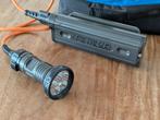 Metalsub LED kabellamp 2400 lumen met accu 4Ah, Ophalen of Verzenden, Zo goed als nieuw, Duiklamp
