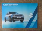Brochure folder Renault 4 5 Megane Austral Espace Clio etc., Ophalen of Verzenden, Zo goed als nieuw, Renault