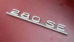 Mercedes 280 SE  letters  embleem oldtimer, Ophalen of Verzenden, Gebruikt, Auto's
