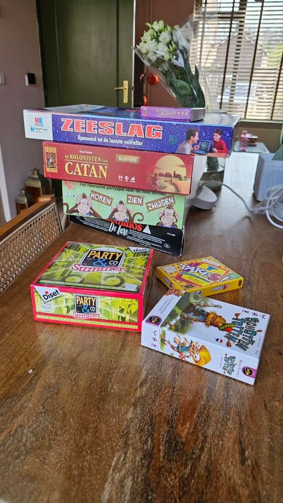 Allerlei bordspellen en kaartspellen, Ophalen, Gebruikt, Diset