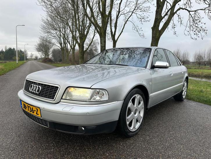 Audi S8 4.2 5V|dealer onderhouden|sport uilaat|nw apk, Auto's, Audi, Bedrijf, Te koop, S8, 4x4, ABS, Airbags, Airconditioning