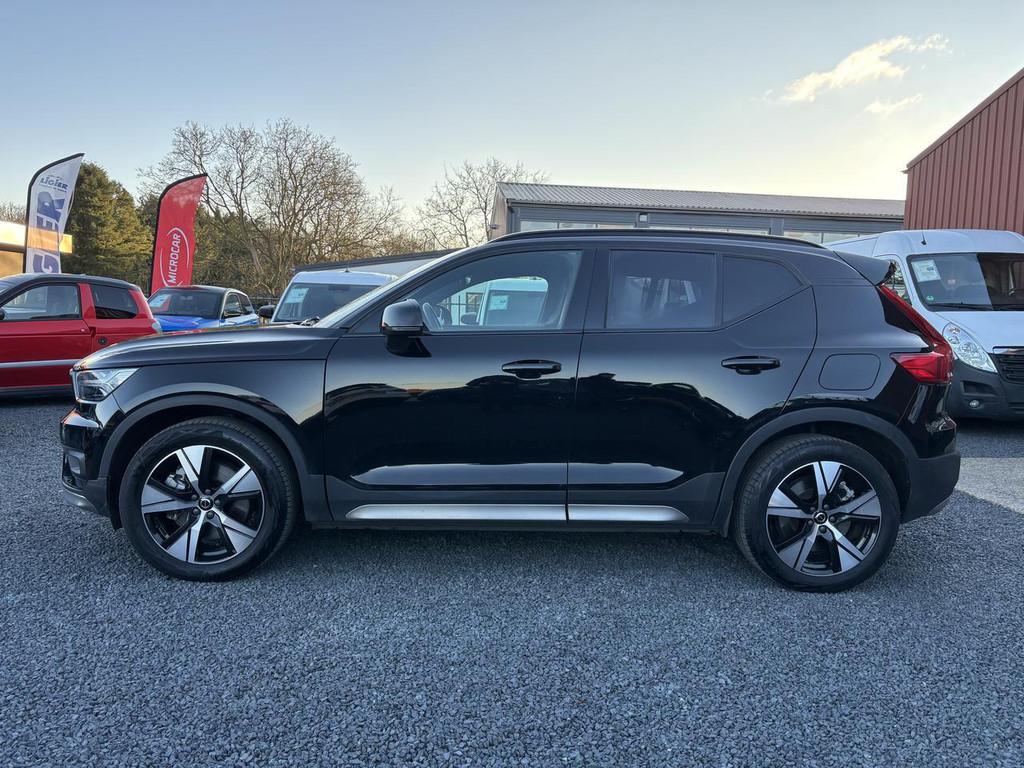 Volvo XC40 RECHARGE P8 AWD TREKHAAK 408PK (bj 2020), Auto's, Volvo, Gebruikt, Parkeersensor, Met garantie (alle), Zwart
