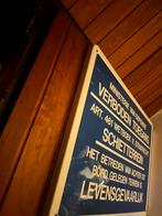 Defensie bord, Ophalen of Verzenden, Landmacht, Nederland