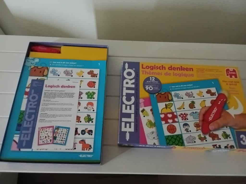 Electro  logisch nadenken zgan, Kinderen en Baby's, Speelgoed | Educatief en Creatief, Ophalen, Zo goed als nieuw, Taal en Lezen