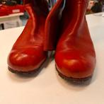 Vialis donker rode echt leren laarzen wedges mt 39 nr 43750, Hoge laarzen, Vialis, ., Vialis