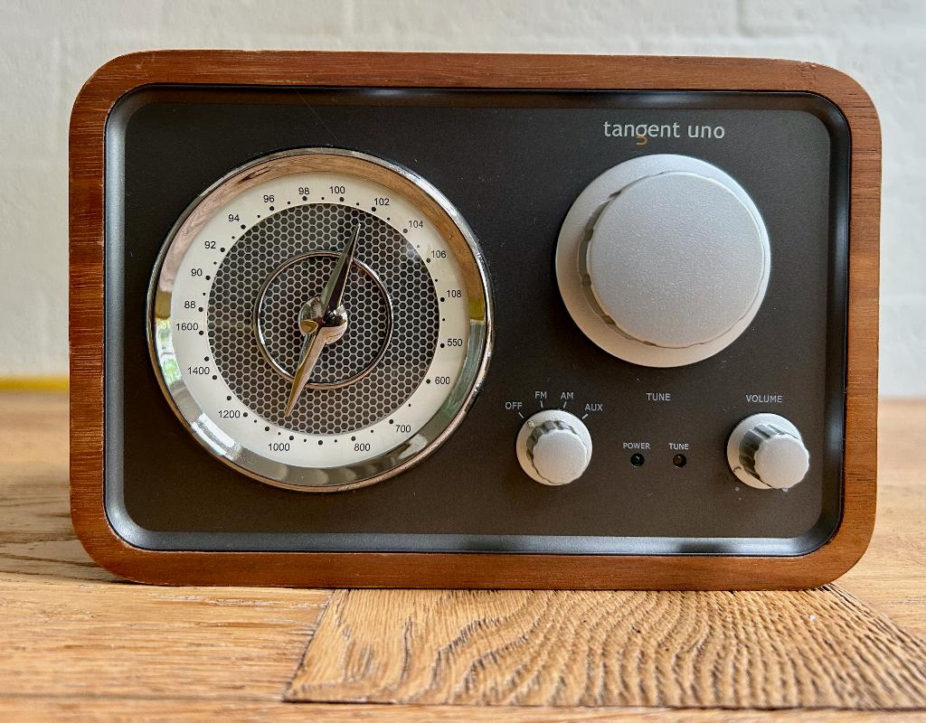 Retromodel Tangent Uno radio, Ophalen of Verzenden, Zo goed als nieuw, Transistorradio