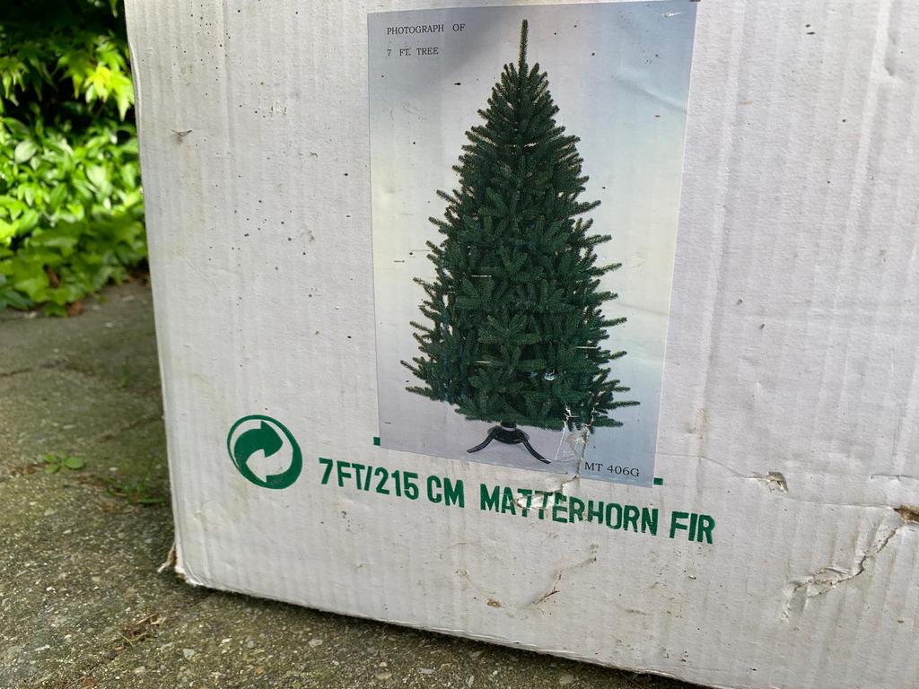 Kunst kerstboom, Diversen, Kerst, Ophalen of Verzenden, Gebruikt