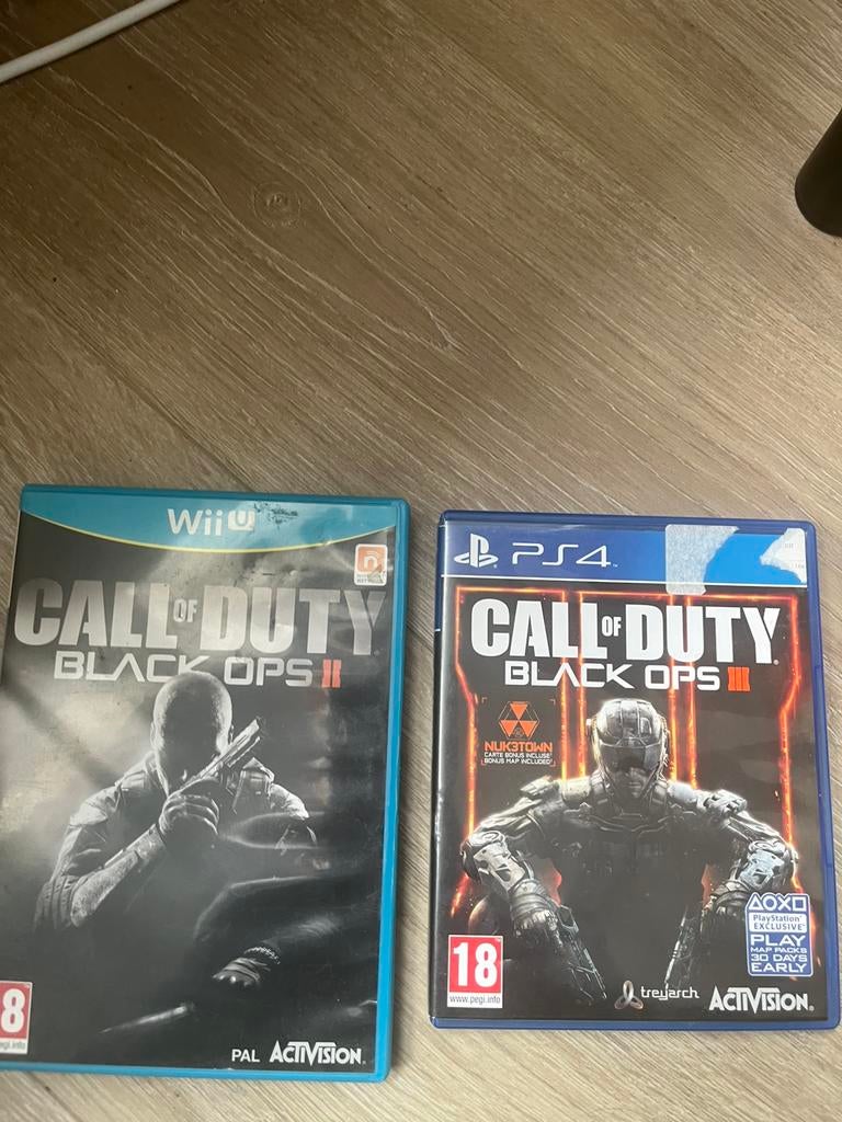 Call of duty black ops 2 en 3, Spelcomputers en Games, Games | Sony PlayStation 4, Ophalen, Vanaf 18 jaar, Shooter, Zo goed als nieuw