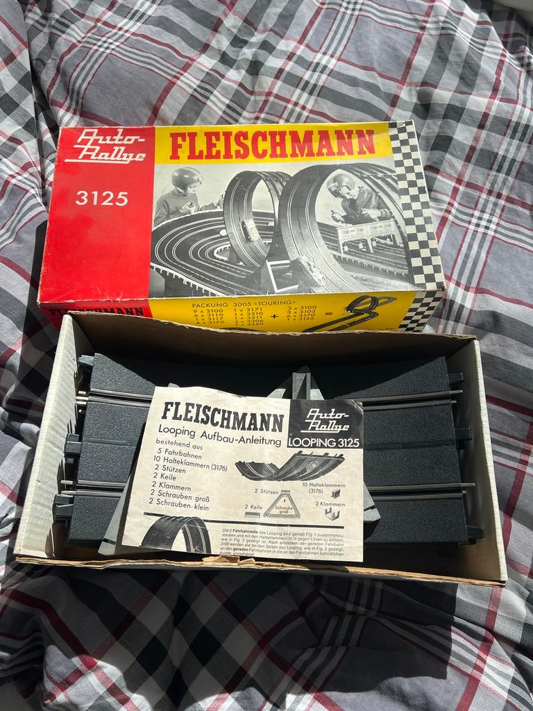 Fleischmann Auto-Rallye Looping 3125, Gebruikt, Ophalen of Verzenden, Met looping, Elektrisch