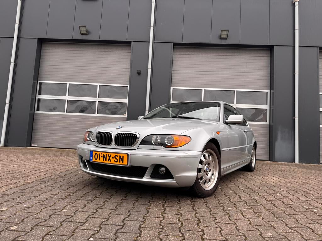 BMW 320 CI Coupe Automaat | Xenon | E46 | Org.NL auto, Auto's, BMW, Zwart, Particulier, Zilver of Grijs, 6 cilinders