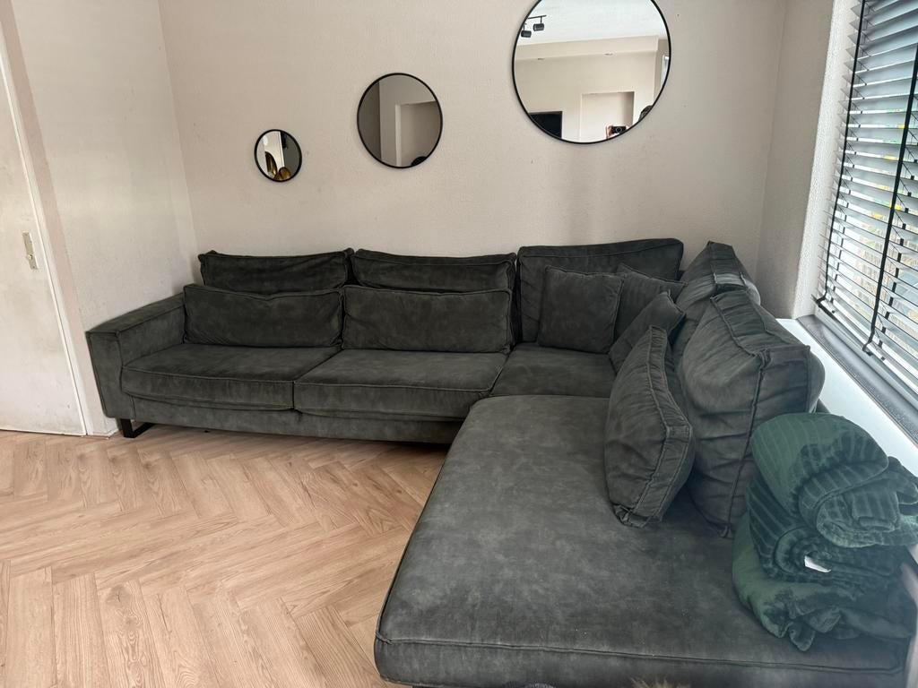 Hoekbank, Ophalen, Gebruikt, Hoekbank, 75 tot 100 cm