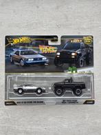 Hot Wheels Back To The Future Set van 2, Overige merken, Auto, Groter dan 1:32, Nieuw