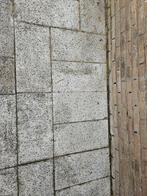 Gratis 73m² tuintegels - Ophalen, Gebruikt, Ophalen of Verzenden, 10 m² of meer, Beton