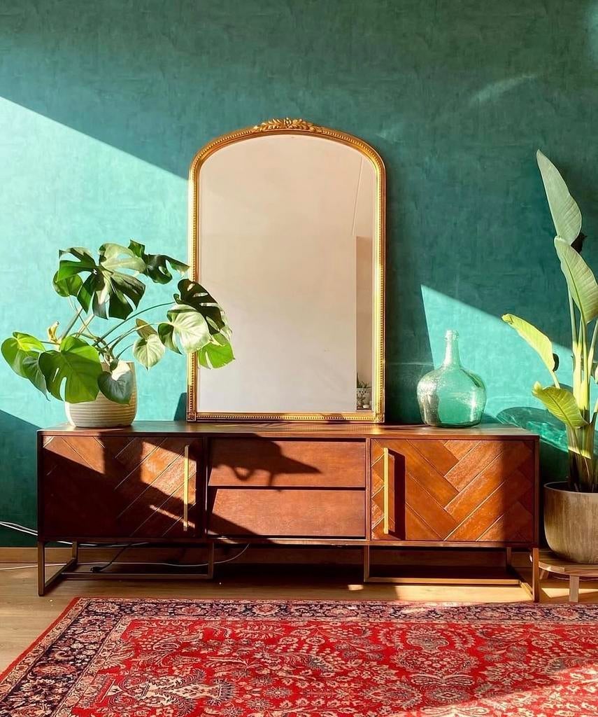 Dutchbone Class dressoir, Huis en Inrichting, Kasten | Dressoirs, Ophalen, Gebruikt, 150 tot 200 cm, Met lade(s)