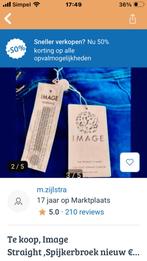 Te koop, Image Straight Spijkerbroek. Nieuw, Ophalen of Verzenden, Zo goed als nieuw, Blauw, W27 (confectie 34) of kleiner