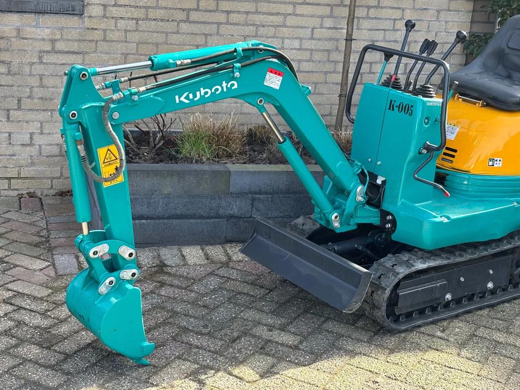 Kubota k-005 Diesel minigraver gebruikte micrograver, Graafmachine