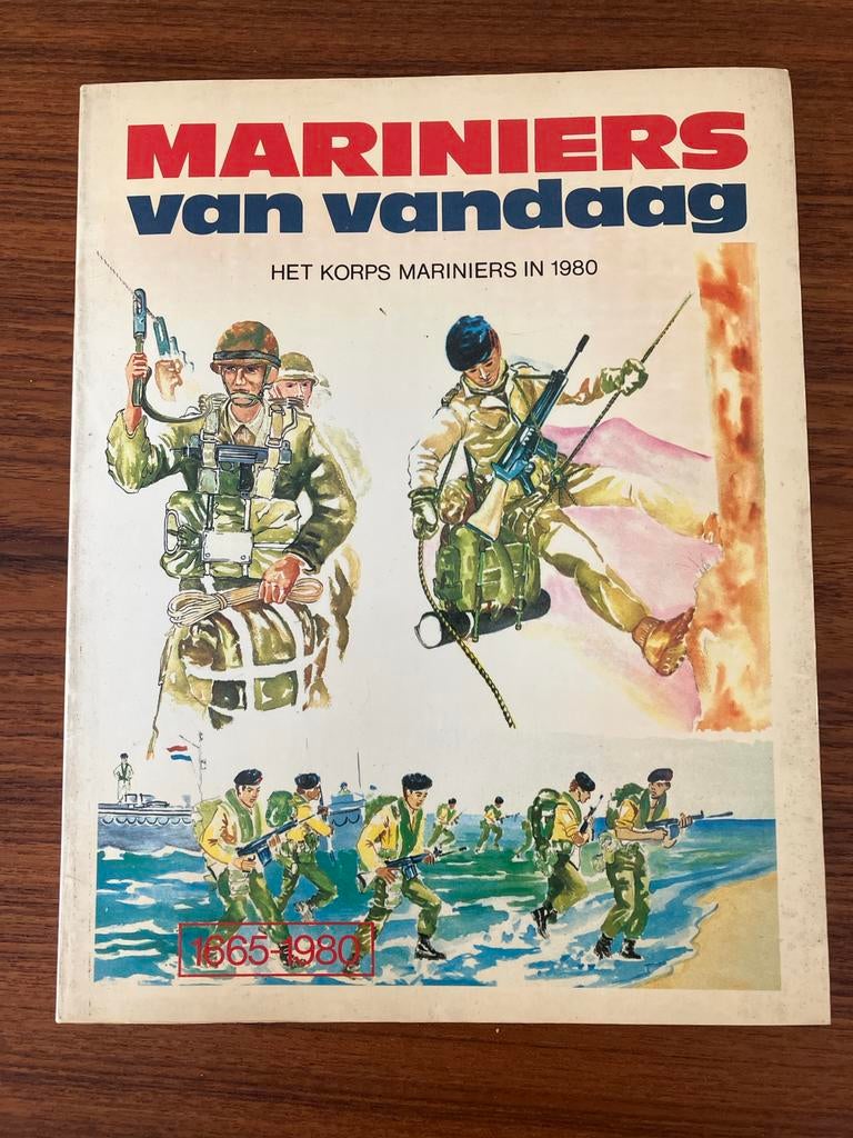 Mariniers van vandaag: Het Korps Mariniers in 1980, Verzamelen, Militaria | Algemeen, Ophalen of Verzenden, Marine, Nederland