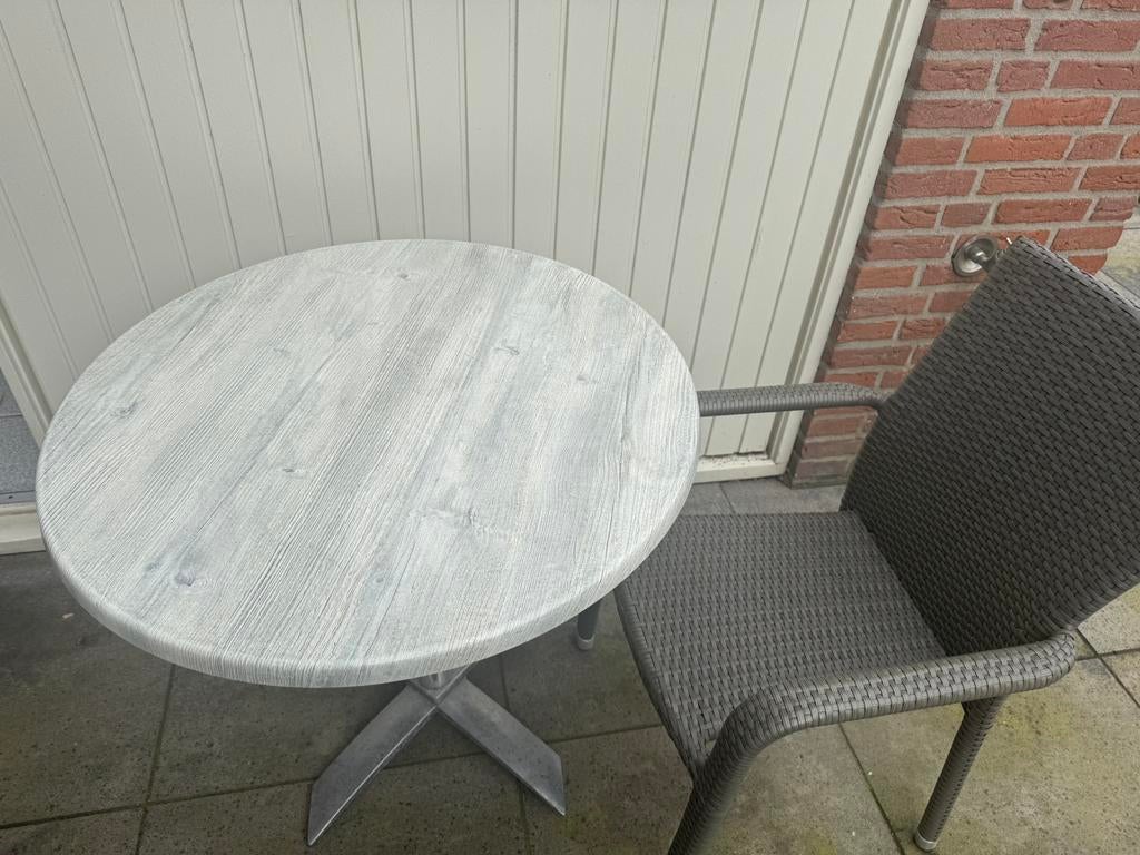 Tuinmeubelen – 12 sets (tafel + 4 stoelen) | Ook per stuk, Tuin en Terras, Tuinsets en Loungesets, Gebruikt, Stoel, Ophalen