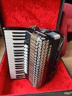 Hohner Atlantic IV N De Luxe Accordeon met koffer, Ophalen, Gebruikt, Overige formaten, Toetsaccordeon