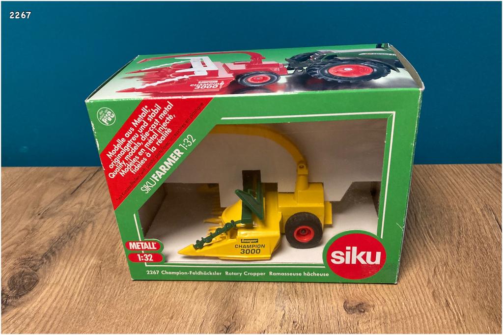 Siku 2267 - Kemper Champion 3000 Hakselaar 1:32, Hobby en Vrije tijd, Modelauto's | 1:32, Ophalen, Gebruikt, Tractor of Landbouw