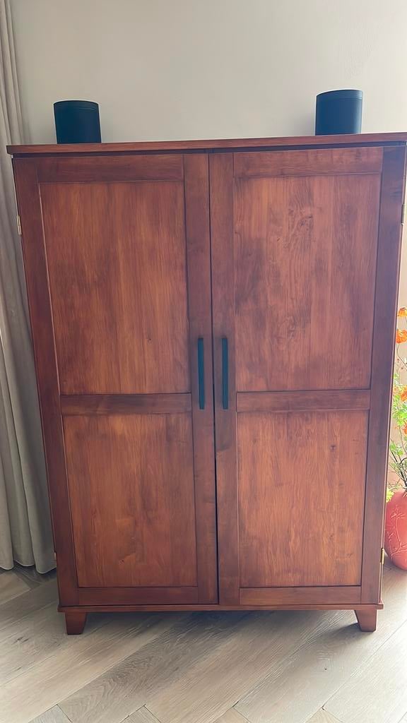 Massief kersen houten kast, Ophalen of Verzenden, Zo goed als nieuw, Kersenhout, 50 tot 75 cm