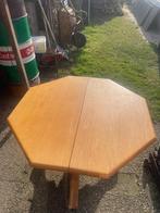 Massieve eiken eettafel, Ophalen, Eikenhout, Zo goed als nieuw, Overige vormen