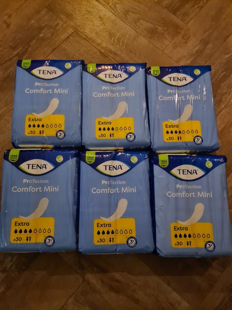 6 nieuwe pakken tena comfort mini, Diversen, Ophalen, Nieuw