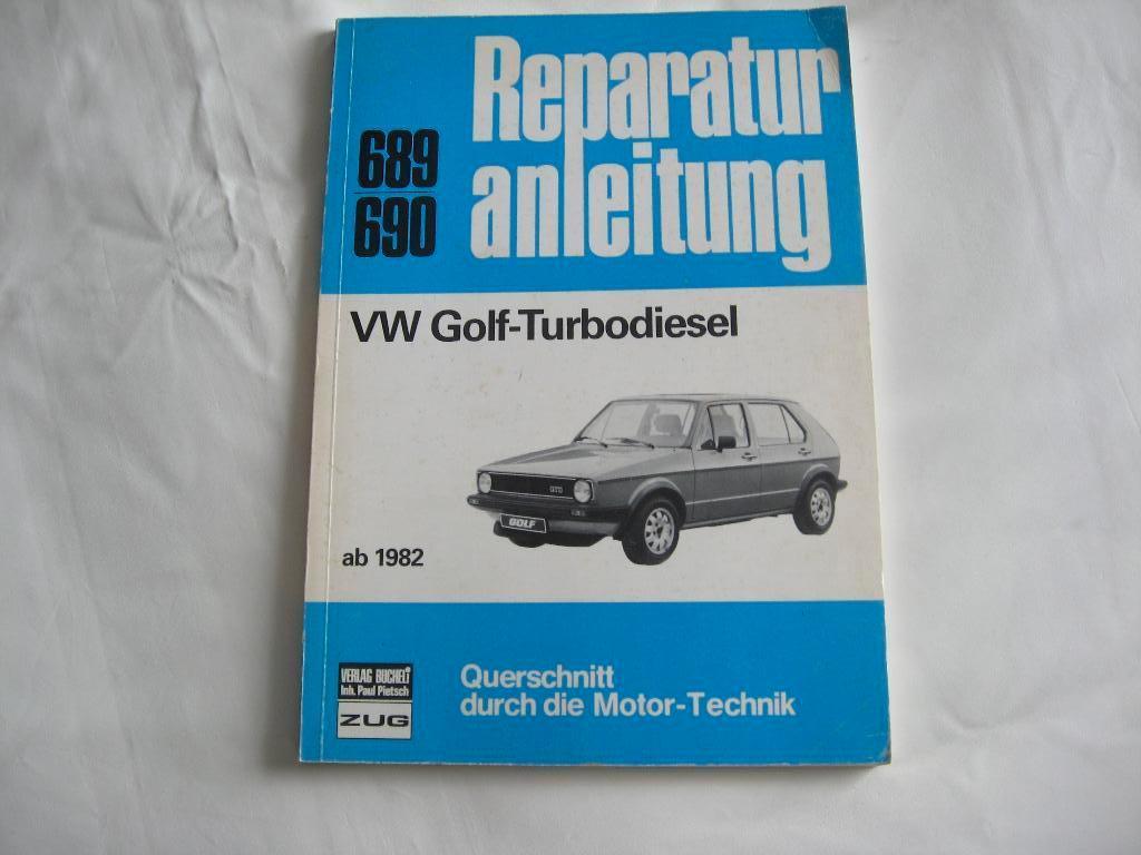 Reparatie boek voor VW Golf -Turbodiesel 1982, Ophalen of Verzenden