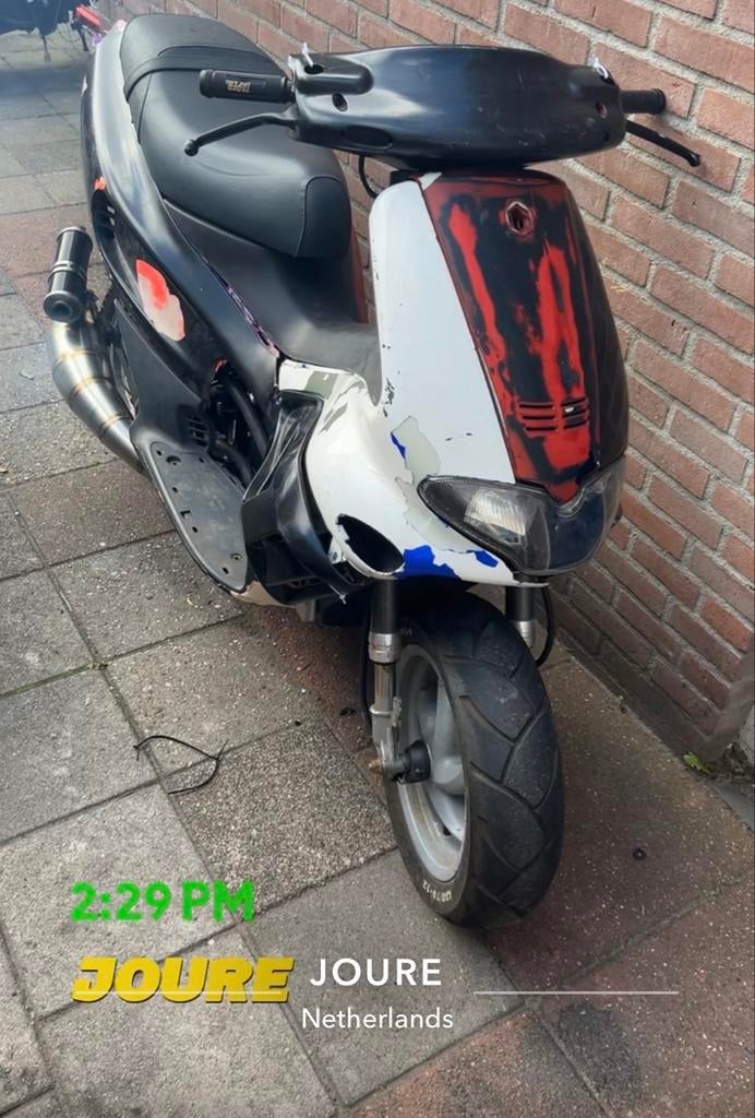 Gilera Runner 172cc Stage 3 - Raket met bloknummers, Ophalen, Gebruikt, Overige typen, Overige merken