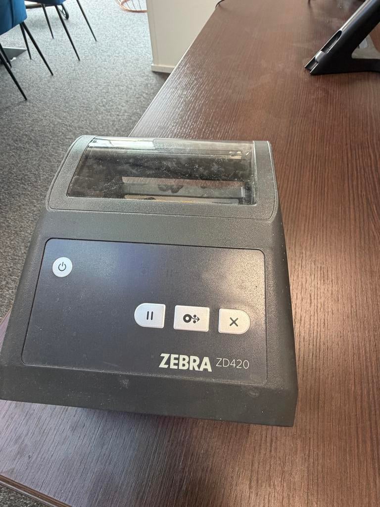 Zebra ZD420 Labelprinter - Zonder Netsnoer, Computers en Software, Labelprinters, Ophalen of Verzenden, Gebruikt, Etiket