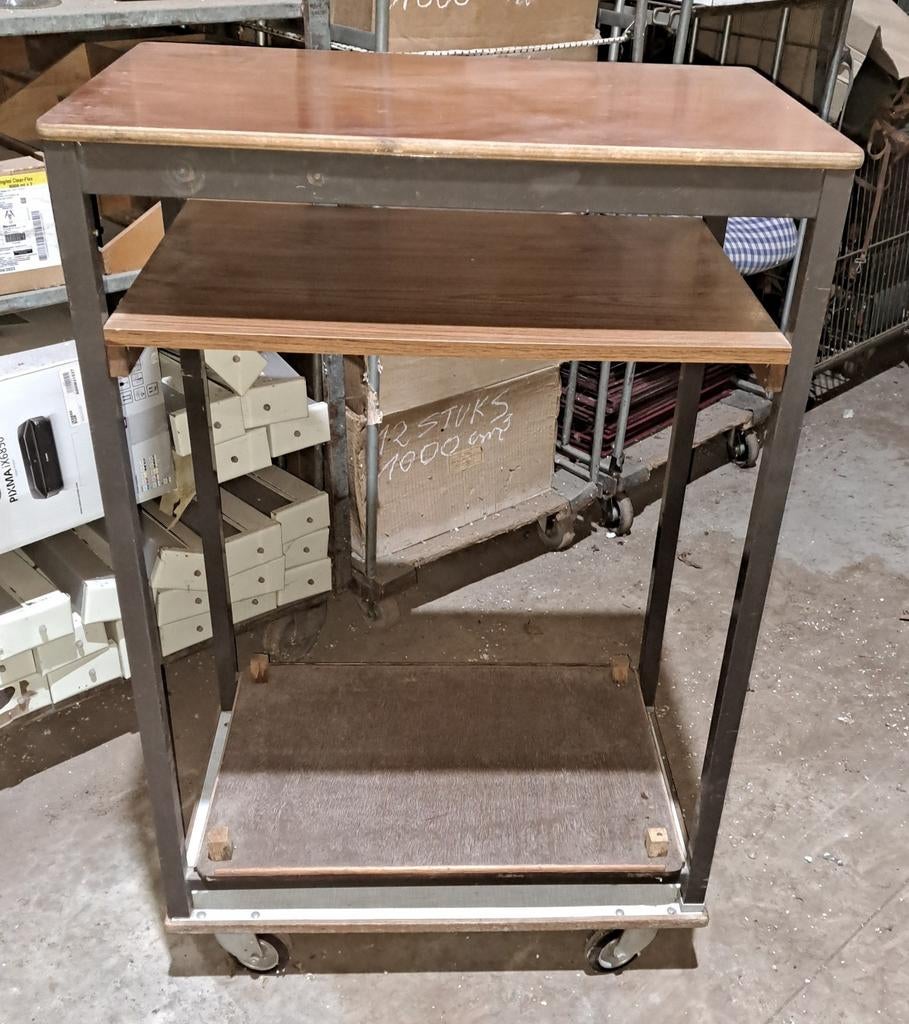 Kar karren fabriekskar trolley decoratie, Ophalen