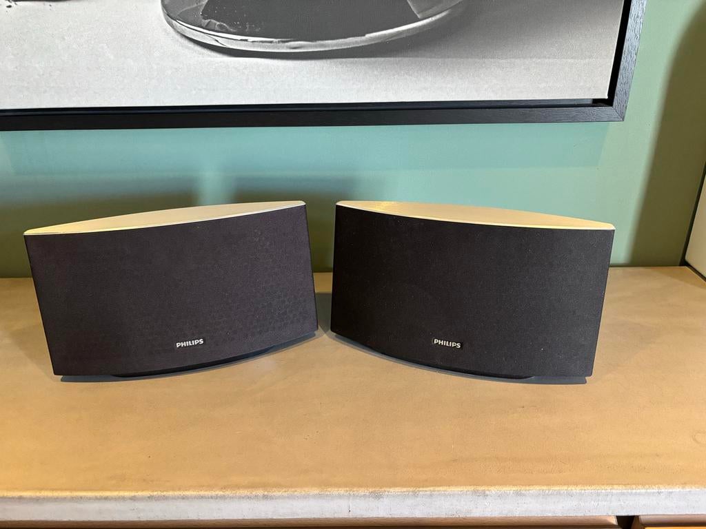 2x Philips Fidelio AD7000W/10 Draadloze AirPlay Speakers, Audio, Tv en Foto, Luidsprekers, Ophalen, Philips, Gebruikt, Minder dan 60 watt