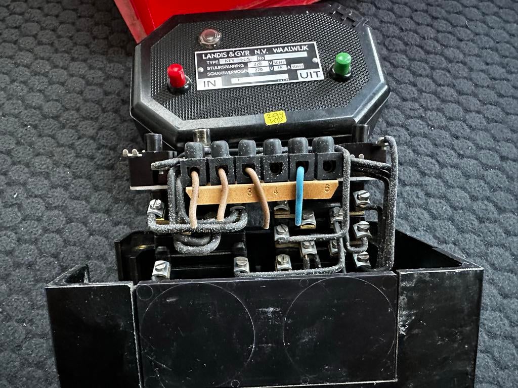 afstandsbedieningsschakelaar  Landis & Gyr N.V. Waalwijk KLY, Ophalen of Verzenden, Gebruikt, Schakelaar