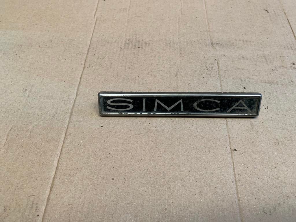 Simca en Peugeot emblemen, Ophalen of Verzenden