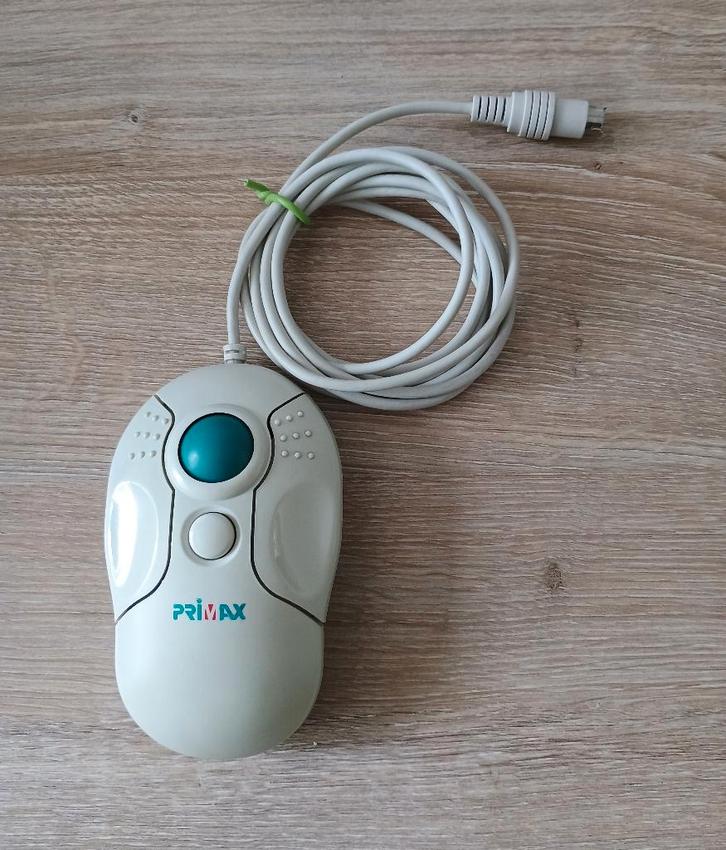 Primax handtrack trackbal muis htb01, Computers en Software, Muizen, Gebruikt, Overige typen, Bedraad, Ophalen of Verzenden