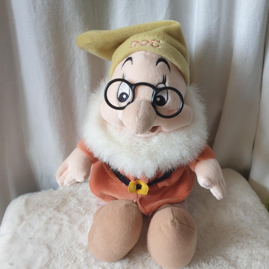 7 dwergen knuffel Doc Albert Heijn Disney vintage 2009 2204, Disney, Disney, -, Overige typen