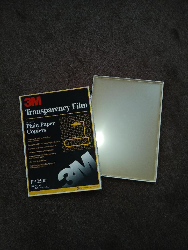 3M transparante A4 films voor overheadprojector - NIEUW, Diversen, Papierwaren, Nieuw, Ophalen of Verzenden