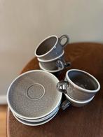 6x Kop en schotel - Pomax uit Portugal, Ophalen of Verzenden, Zo goed als nieuw, Overige stijlen, Kop(pen) en/of Schotel(s)