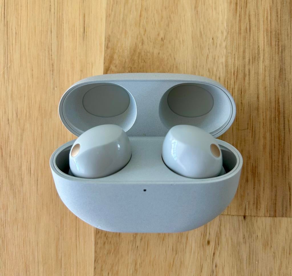 Sony WF-1000xm5 Zilver, Ophalen of Verzenden, Zo goed als nieuw