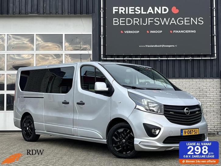 Opel Vivaro 1.6 CDTI 145pk IRMSCHER Edition Dubbele Cabine T, Auto's, Bestelauto's, Bedrijf, Te koop, ABS, Achteruitrijcamera