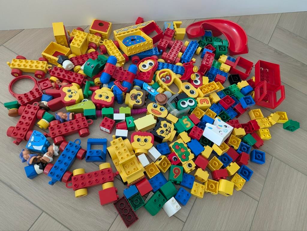 300+ Duplo Lego blokken en diversen set 2, Ophalen of Verzenden, Zo goed als nieuw, Duplo