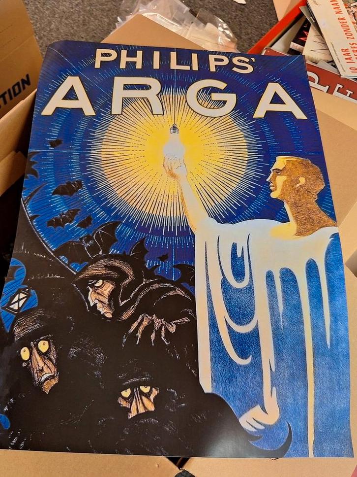 Poster Philips 60x40 cm, Verzamelen, Posters, Zo goed als nieuw, Ophalen of Verzenden