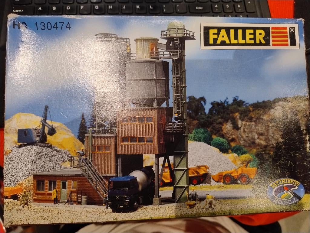 Faller H0 130474, Overige merken, Gelijkstroom of Wisselstroom, Brug, Tunnel of Gebouw, Nieuw