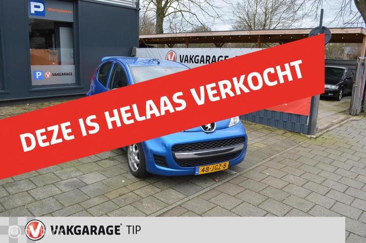 Peugeot 107 1.0-12V Sublime, Auto's, Peugeot, Bedrijf, ABS, Airbags, Airconditioning, Alarm, Centrale vergrendeling, Elektrische ramen