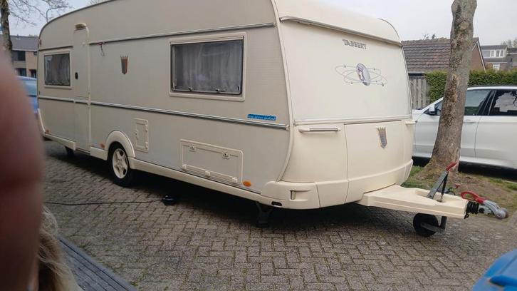 Tabbert 658 grand de luxe, Caravans en Kamperen, Caravans, Particulier, tot en met 4, Rondzit, Tabbert, Airco, Luifel, Ophalen