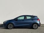 Ford Fiesta EcoBoost Hybrid 125 pk Titanium | LED | Climate, Voorwielaandrijving, Gebruikt, 1133 kg, Blauw
