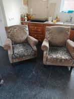 Gratis afhalen 2fauteuils, Huis en Inrichting, Fauteuils, Ophalen, Gebruikt, 75 tot 100 cm, 50 tot 75 cm