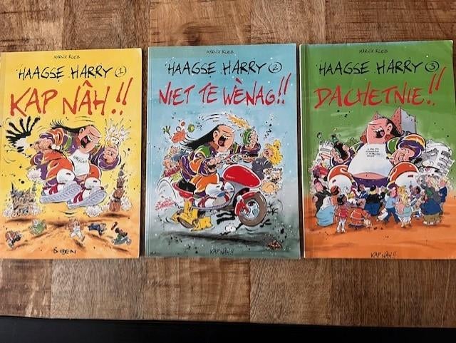3x Haagse Harry - M Rueb, Meerdere comics, Verzenden, Zo goed als nieuw, Europa