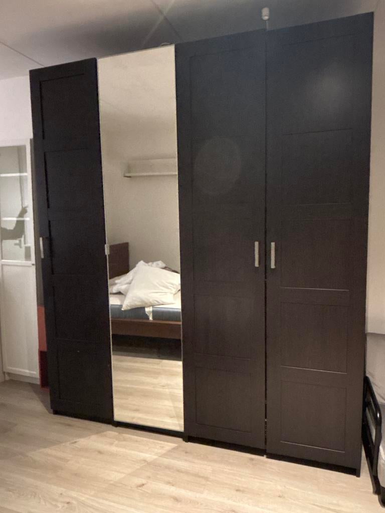 IKEA Pax kast 200x60x236 met spiegeldeur | Vandaag ophalen, Huis en Inrichting, Kasten | Kledingkasten, Ophalen, Gebruikt, 200 cm of meer